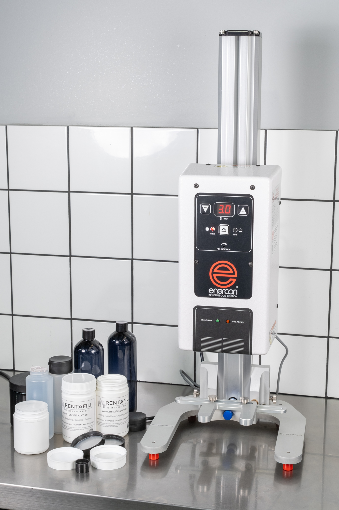 Enercon Auto Jr – Automatic Induction Sealer | Foil Cap Sealing Machine
