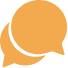 chat bubbles icon
