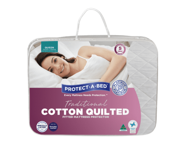 Cotton Quilted Fitted Mattress Protector