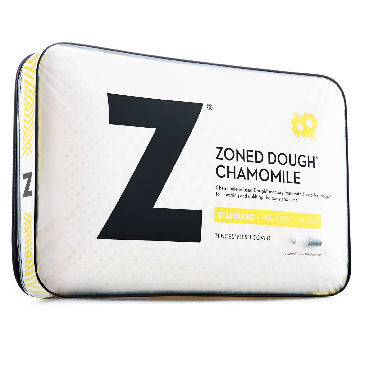 Malouf Zoned Dough Chamomile Pillow with Aromatherapy Spray Sleepy s