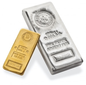silver and gold weight differences