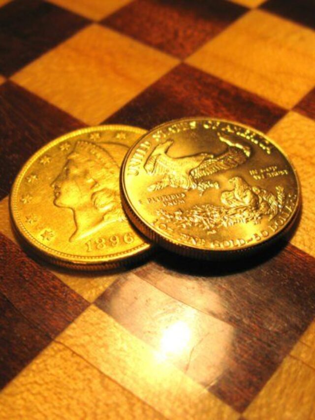 2 fake gold coins