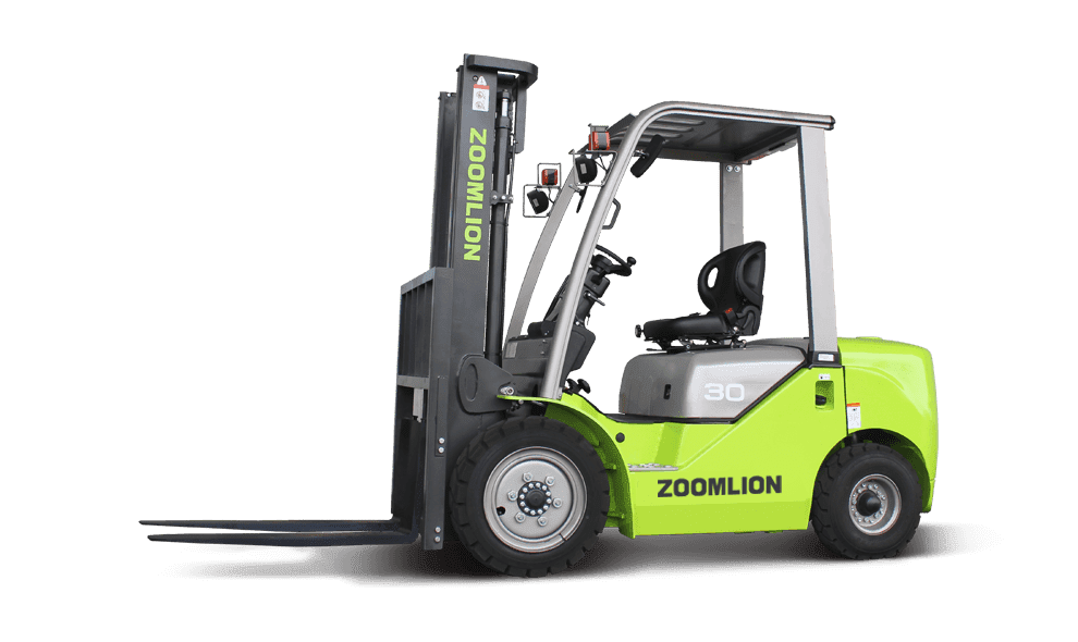 Green Zoomlion forklift | Spartan Machinery