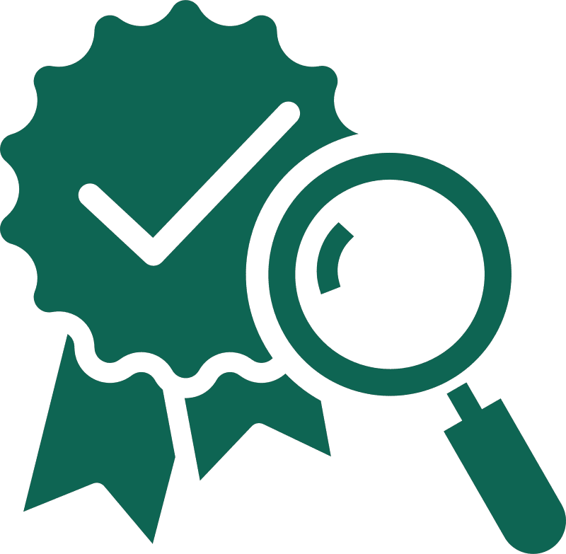 Verified materials icon