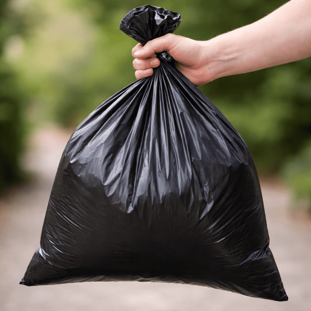 Certified circular packaging bin liners and garbage bags