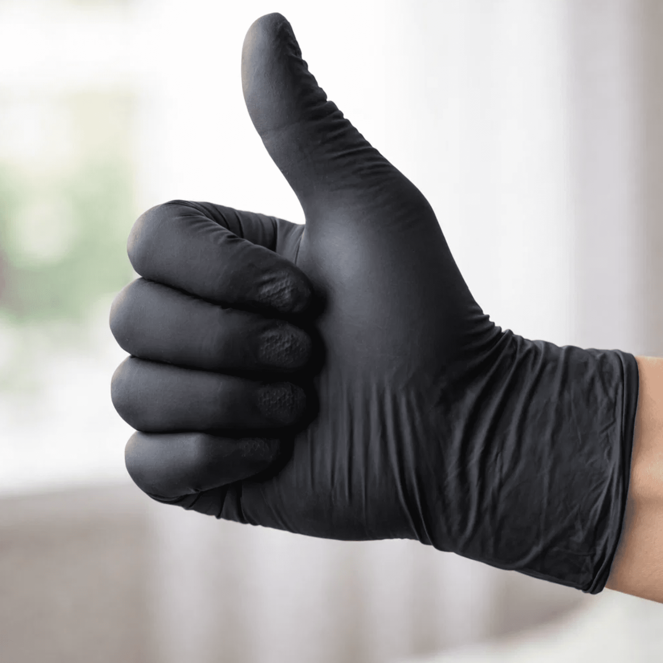 Disposable gloves for compliant packaging and hygiene operations