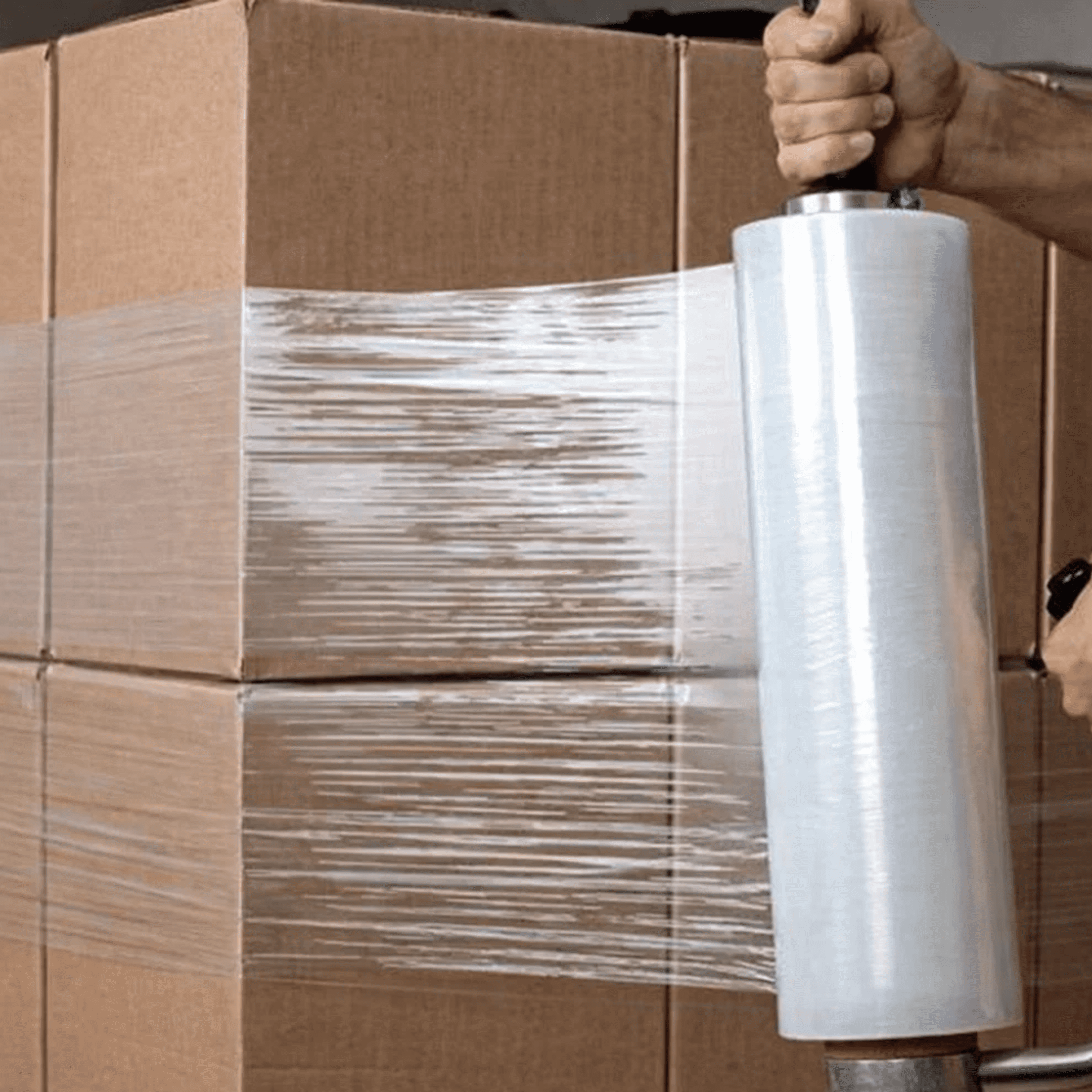 Certified circular packaging pallet wrap and industrial packaging