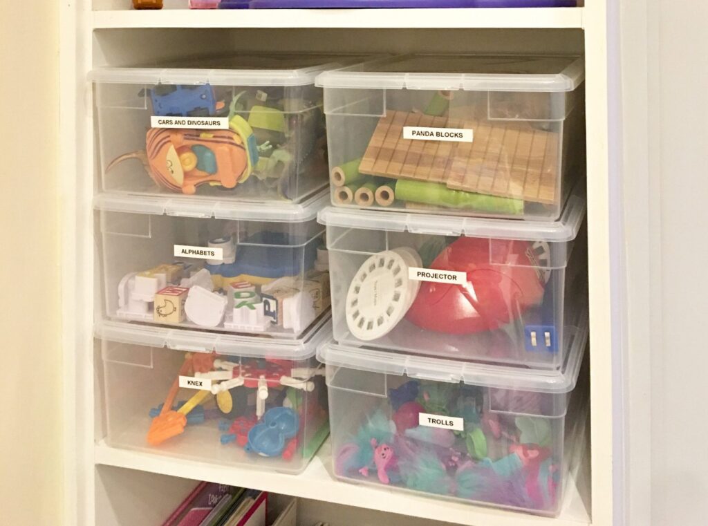 Organising Kid's Toys