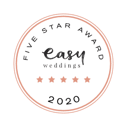 Easy Weddings 2020 5-Star Award