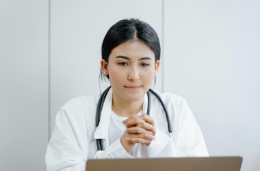 Virtual medical assistant with HIPAA certification streamlining audiology practice tasks such as patient scheduling, insurance verification, and clinical documentation on secure platforms