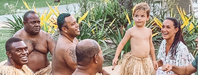 Kava Ceremony With Family On Vomo Island Fiji