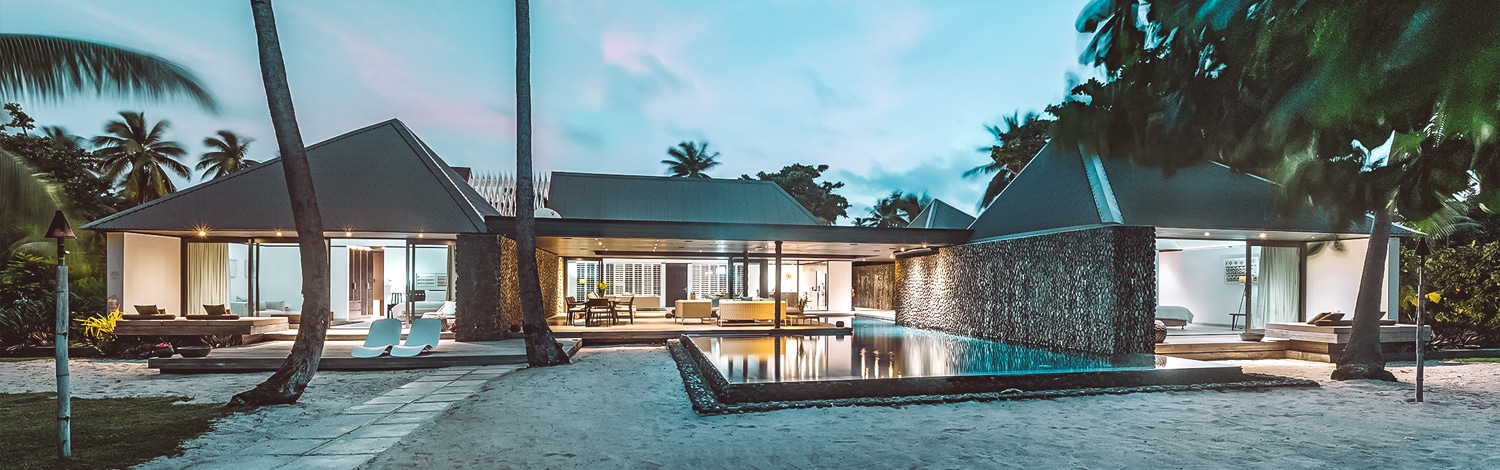 The palms residence holiday house on vomo exterior image