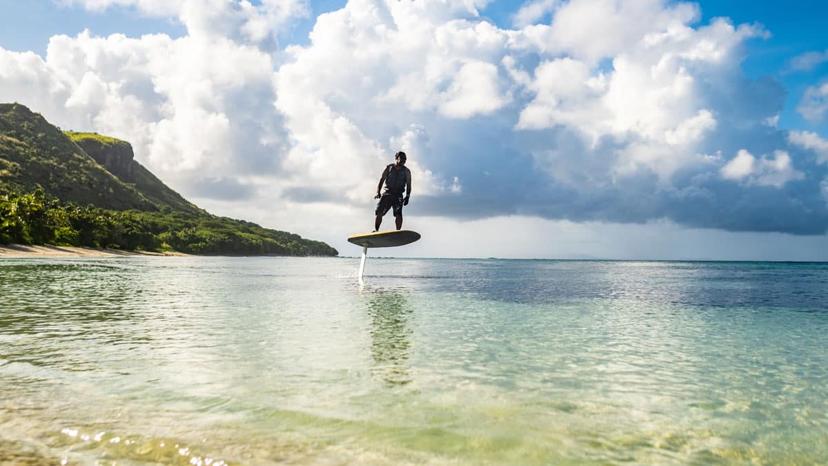 Fliteboard vomo island fiji image credit: cameron d arcy brightworks Fliteboard vomo island fiji image credit: cameron d arcy brightworks