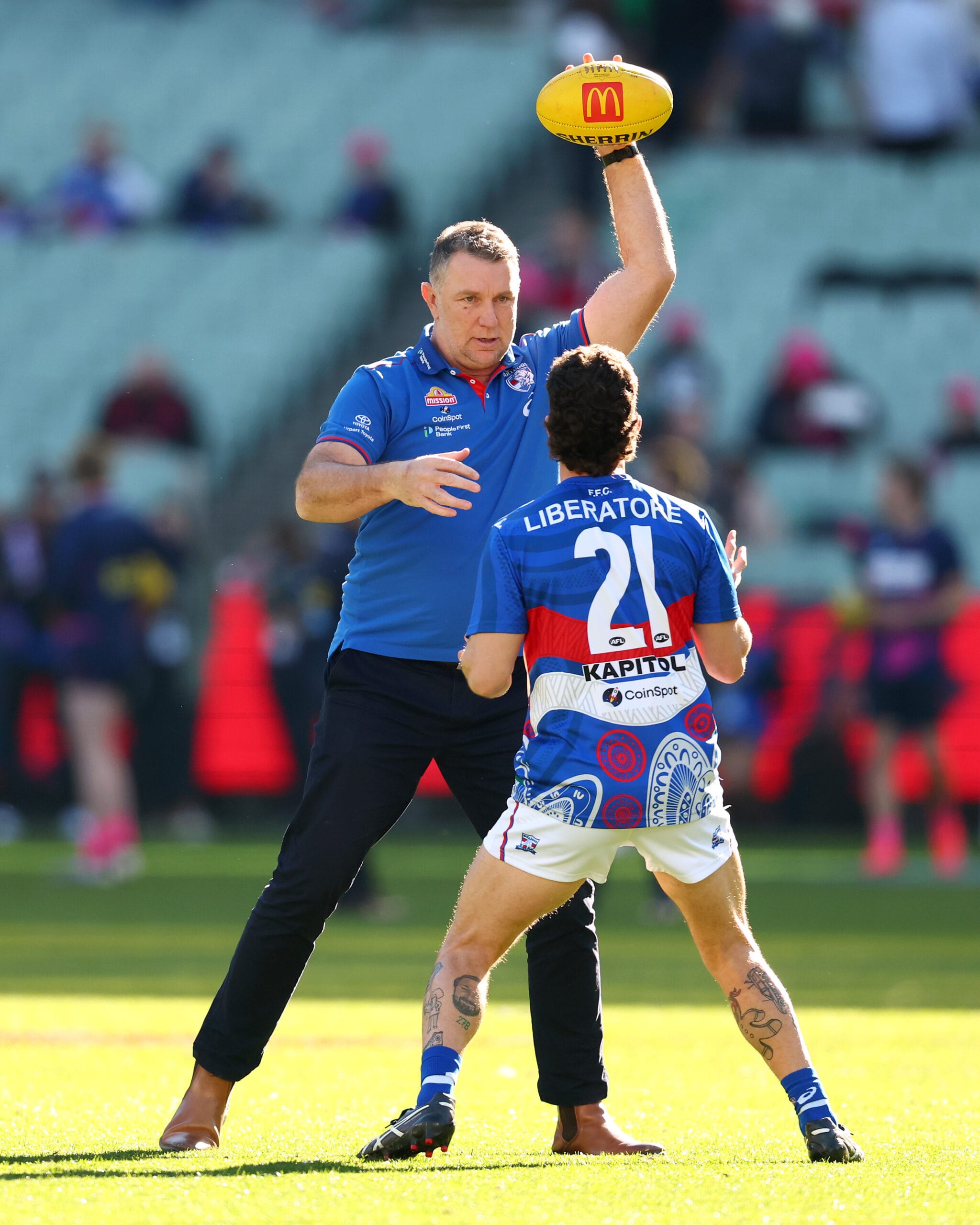 AFL 2025 Round 22 - Melbourne v Western Bulldogs