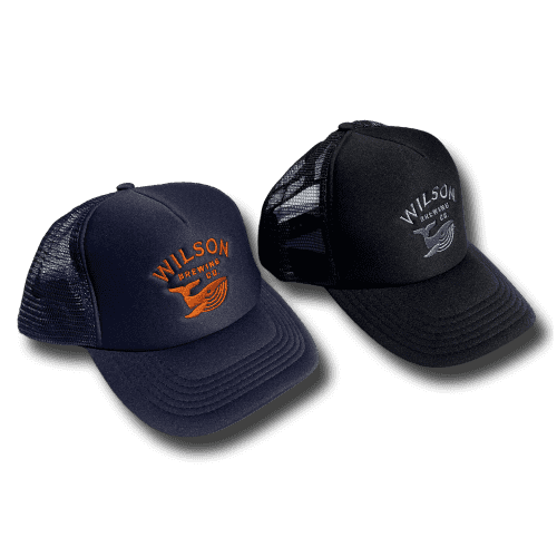Willy the Whale Trucker Cap Wilson Brewing Company